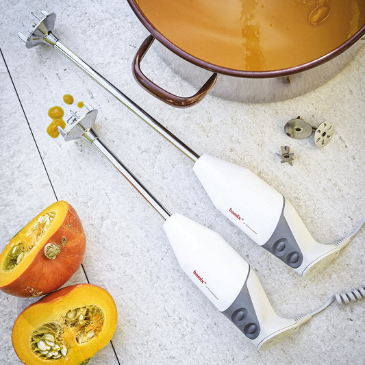 Bamix Gastro PRO-3 bianco 350 W - minipimer frullatore a immersione - Garanzia a vita sul motore.
