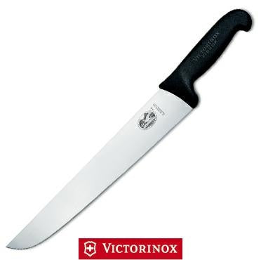 Sanelli Ambrogio coltello professionale francese alveolato Supra 24 cm –  Rigotti Arrotino