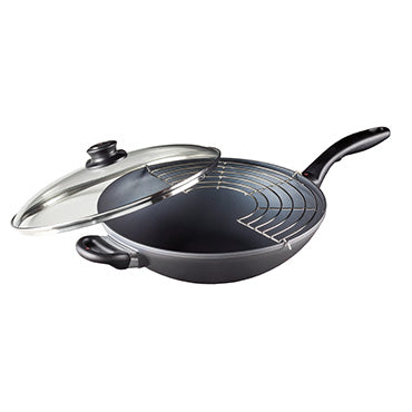 Swiss Diamond Wok con contromaniglia Ø 28 x 9,5 cm Art.SD 61128-