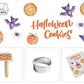 Marcato set biscotti per Halloween tondi + ricettario XPR-008