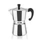Moka macchina da caffè caffettiera alluminio 3 tazze EVA 020304