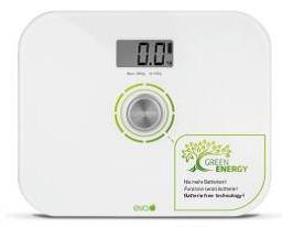 Bilancia pesapersone digitale senza batterie Green Energy 033699
