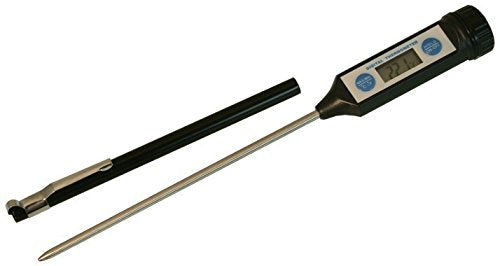 Termometro digitale -50°/+200° sonda inox 12,5cm. Eva 04 38 90