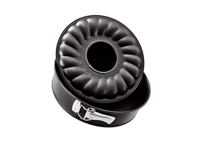 Tortiera apribile Eva con 2 fondi antiaderente Ø24 CM.04 74 15