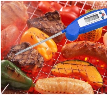 Termometro digitale per gli alimenti misura da - 50°C a + 300 °C