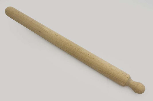 Mattarello in legno manico unico fisso cm 90 diametro 4,5 cm