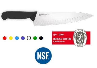 Sanelli Ambrogio coltello professionale Trinciante da cuoco alveolato Supra 24 cm