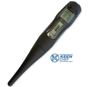 Termometro Digitale per Vini con Tabella Temperature KCH 24404