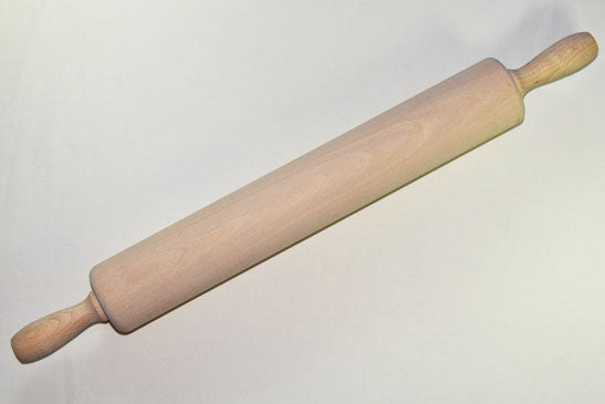 Mattarello Stendisfoglia girevole in Legno di Faggio cm 58 x 6,5