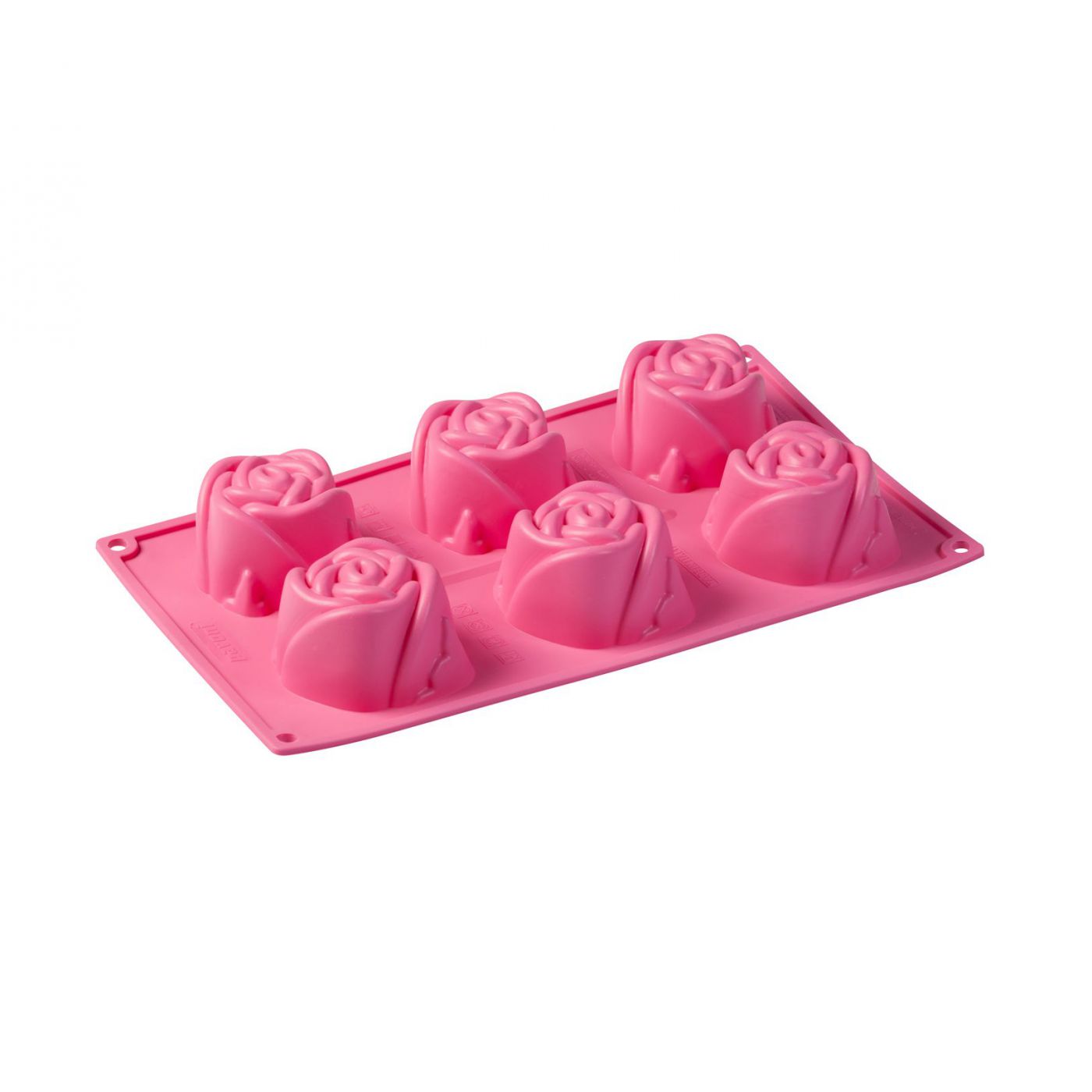 Stampo silicone multi porzione rosa bocciolo FR052ROS.2
