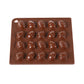 Stampo silicone multiporzione per ovetti di cioccolato CHOCO05S