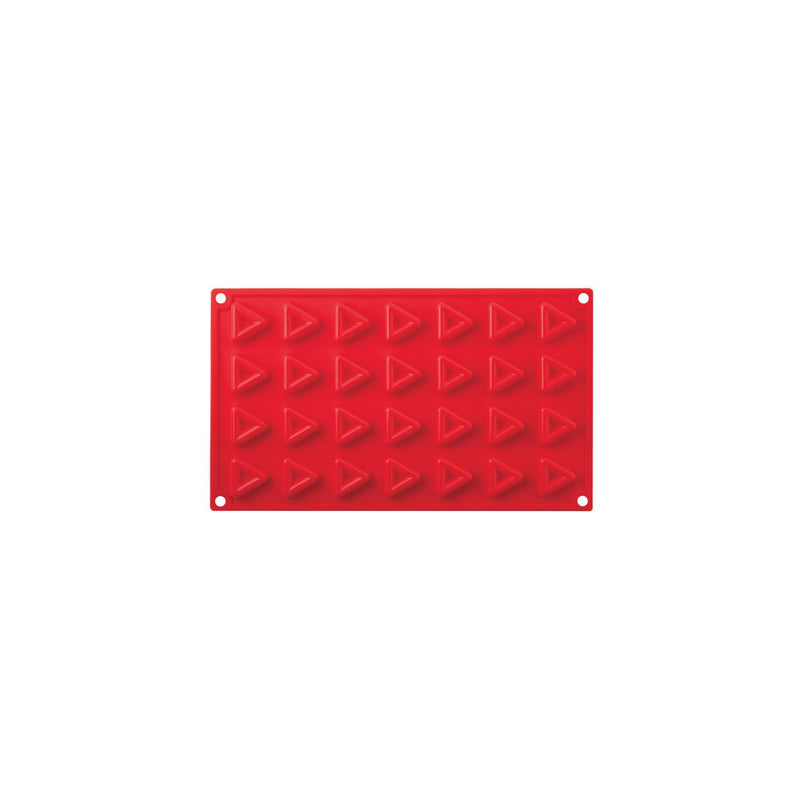 Stampo silicone multi porzioni minisavarin triangolare FR076RSAS