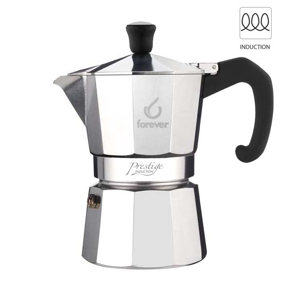 Caffettiera "Miss Moka Prestige" adatta a induzione 2 tazze