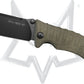 Fox coltello da caccia serramanico Micarta Verde FX-130 MGT