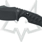 Fox coltello lama fissa Monkey Thumper design Black Roc FX-633