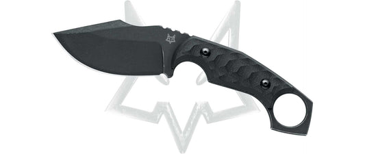 Fox coltello lama fissa Monkey Thumper design Black Roc FX-633