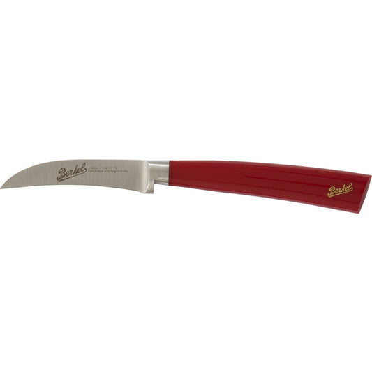 Berkel coltello Elegance spelucchino curvo rosso KEL1PC07SRRBL
