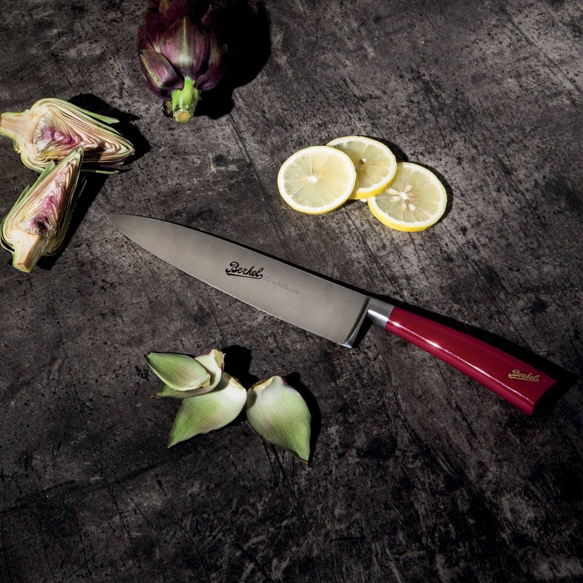 Berkel coltello Elegance per Prosciutto 26 cm rosso KELHA26SRRBL