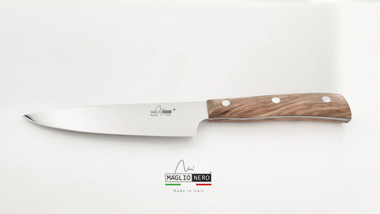 Maglio Nero coltello da cucina 15 cm Iside manico ulivo UV1615