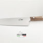 Maglio Nero coltello da cucina 21 cm Iside manico ulivo UV1621