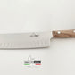 Maglio Nero coltello Santoku 19 cm Iside manico ulivo UV5519