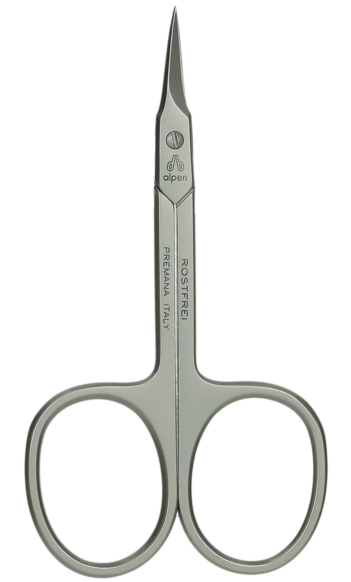 Alpen Forbici per manicure pellicine/cuticole a lancia lama curva 3½" 5026.35