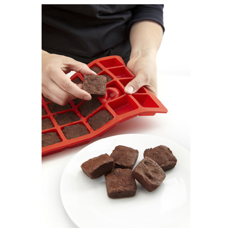 Lekue mini stampo in silicone per 24 Brownie 1841705