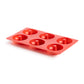 Lekue stampo in silicone per 6 ciambelline Ø7,5/cm 1842234