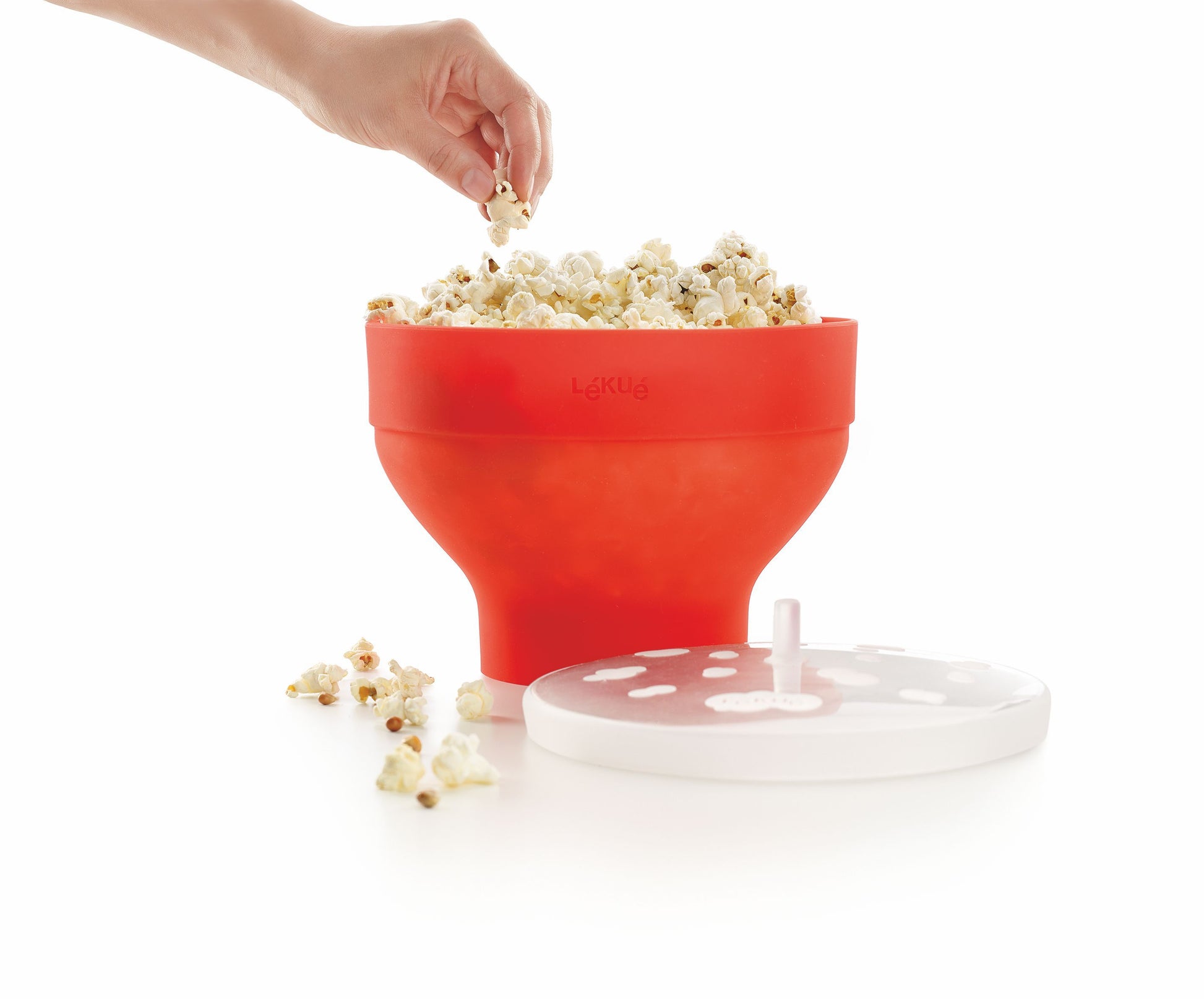 Lekue Cuoci Popcorn per forno microonde nero cm Ø20x14,5/l 2,8 – Rigotti  Arrotino