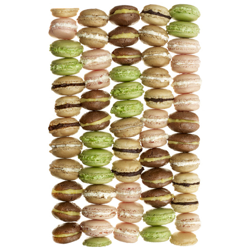 Tappetino silicone platinico per macaron cm 40x30x1,2 dischi 48