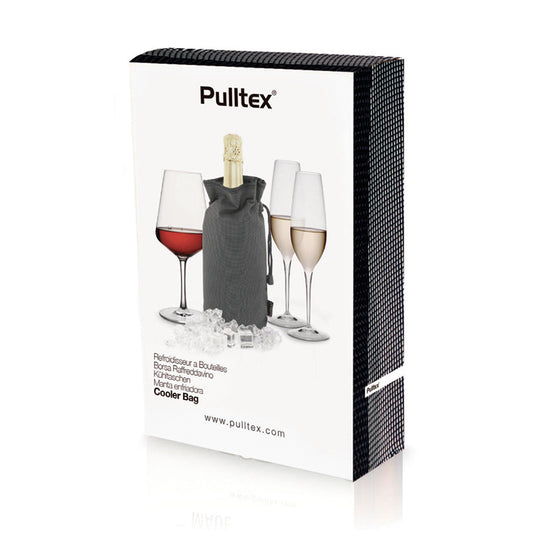 Pulltex Borsa raffredda champagne nera cm Ø18x26,5