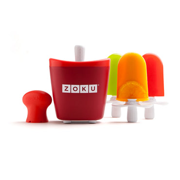 Zoku Quick Pop™ Maker per Ghiaccioli, Rosso 1 posto ZK PM1
