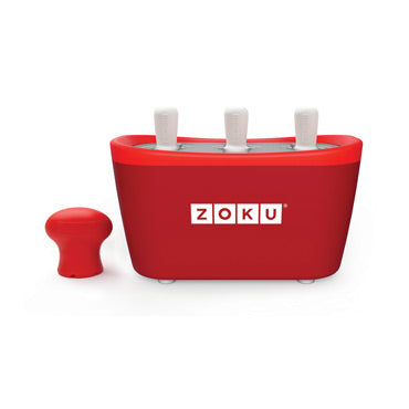 Zoku Quick Pop™ Maker per Ghiaccioli, Rosso 3 posti ZK PM3 RD