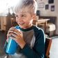 Borraccia Pop-Up "Fenicottero" x bambini ermetica e priva di BPA