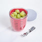 Mepal contenitore frutta verdura Ellipse 600ml rosso 6222511