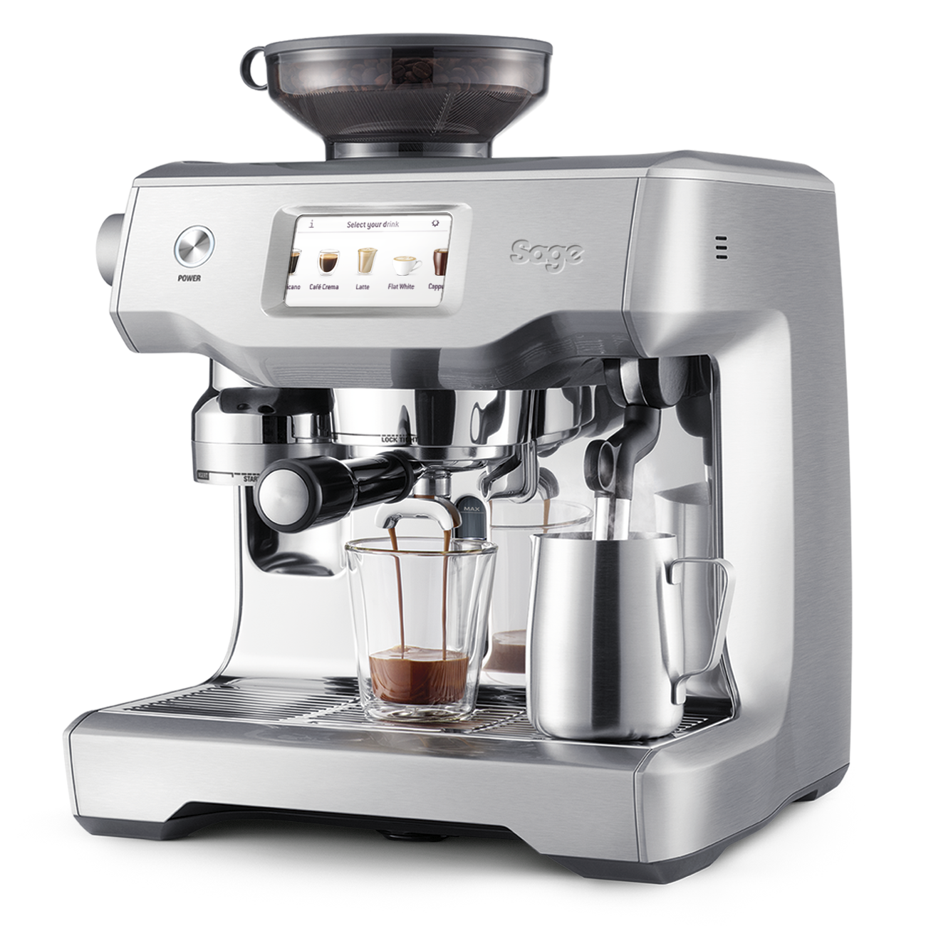 Sage The Oracle Touch SES990 caffè espresso completamente automatica
